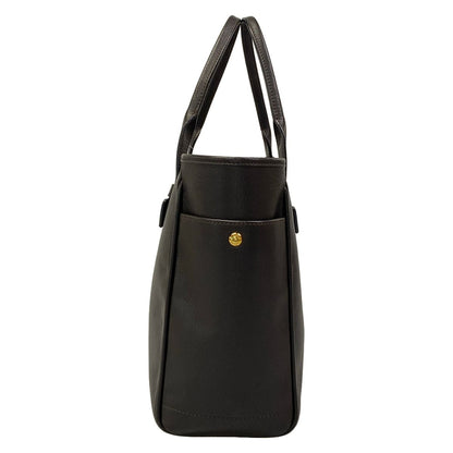 Loewe Tote Heritage Dark Brown Leather — view 2