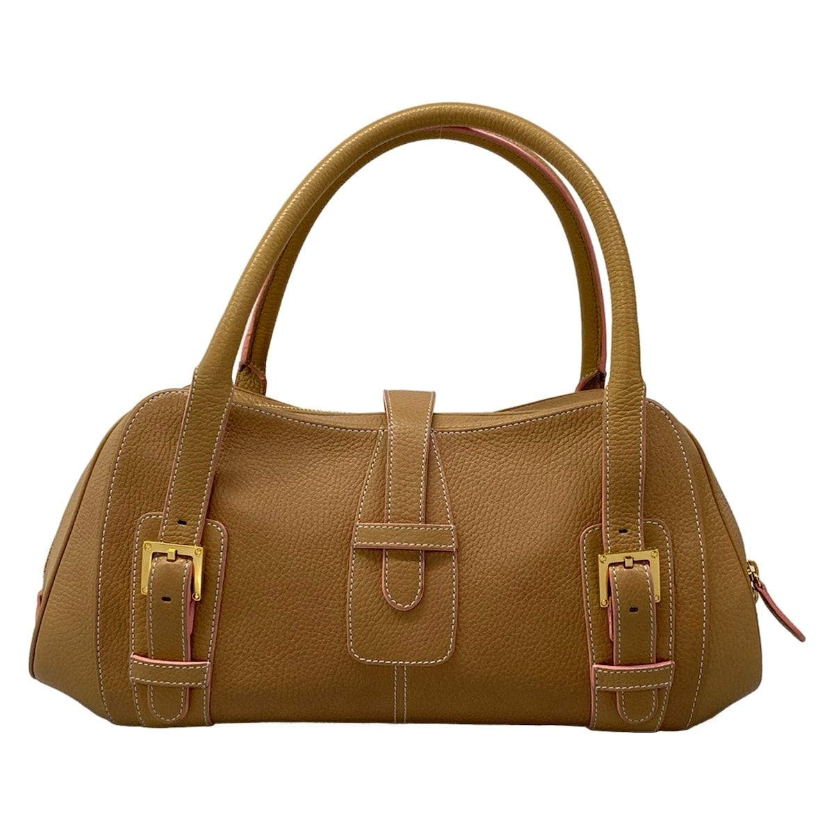 Loewe Handbag Senda Beige Leather — view 3