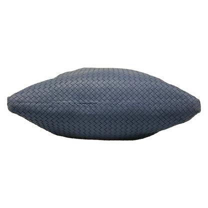 Bottega Veneta Handbag Intrecciato Blue Gray Leather — view 5