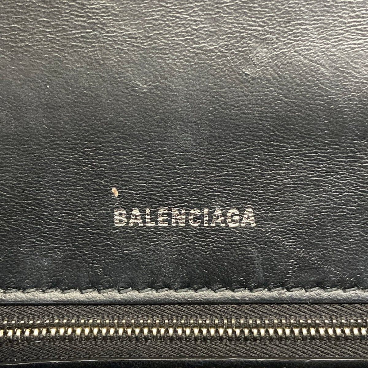 Balenciaga Handbag Hourglass Small White Black Dot Pattern — view 9