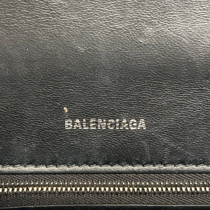 Balenciaga Handbag Hourglass Small White Black Dot Pattern — view 9