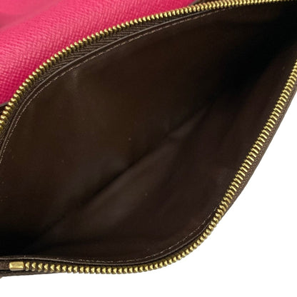 Louis Vuitton Wallet Blue Ming Flower Collection Portefeuille Emily Hot Pink — view 5