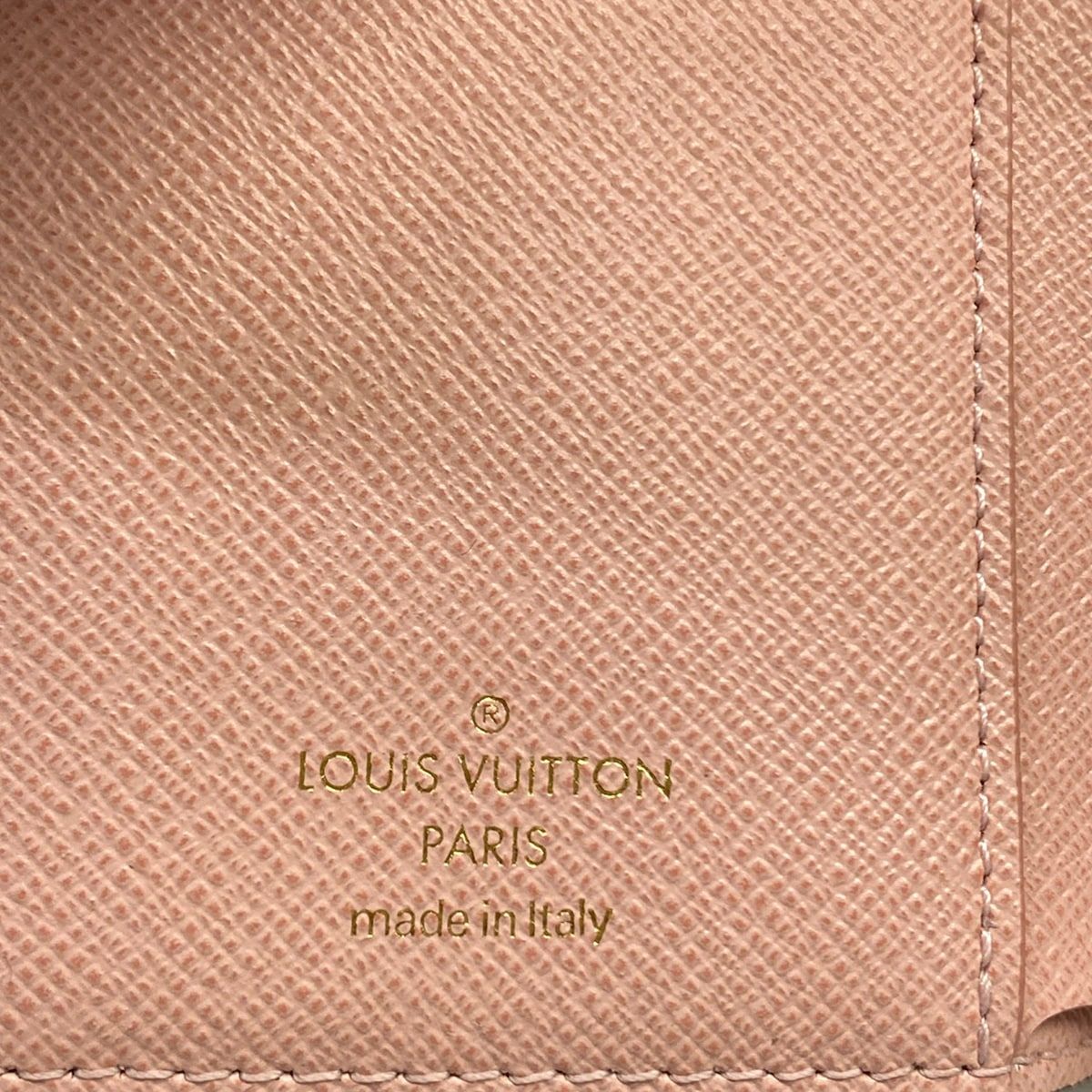 Louis Vuitton Trifold Wallet Damier Portefeuille Victorine Rose Ballerine — view 5