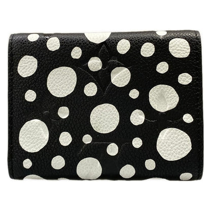Louis Vuitton Trifold Wallet Yayoi Kusama LV YK Portefeuille Victorine Noir — view 2