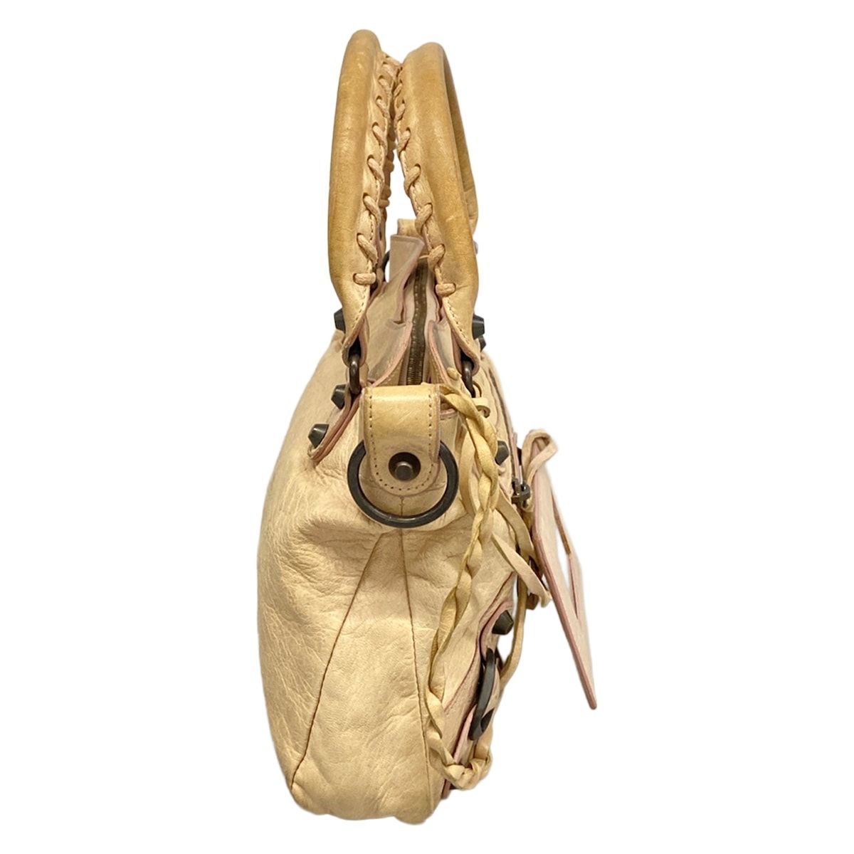 Balenciaga Handbag the Fast Beige Leather — view 2