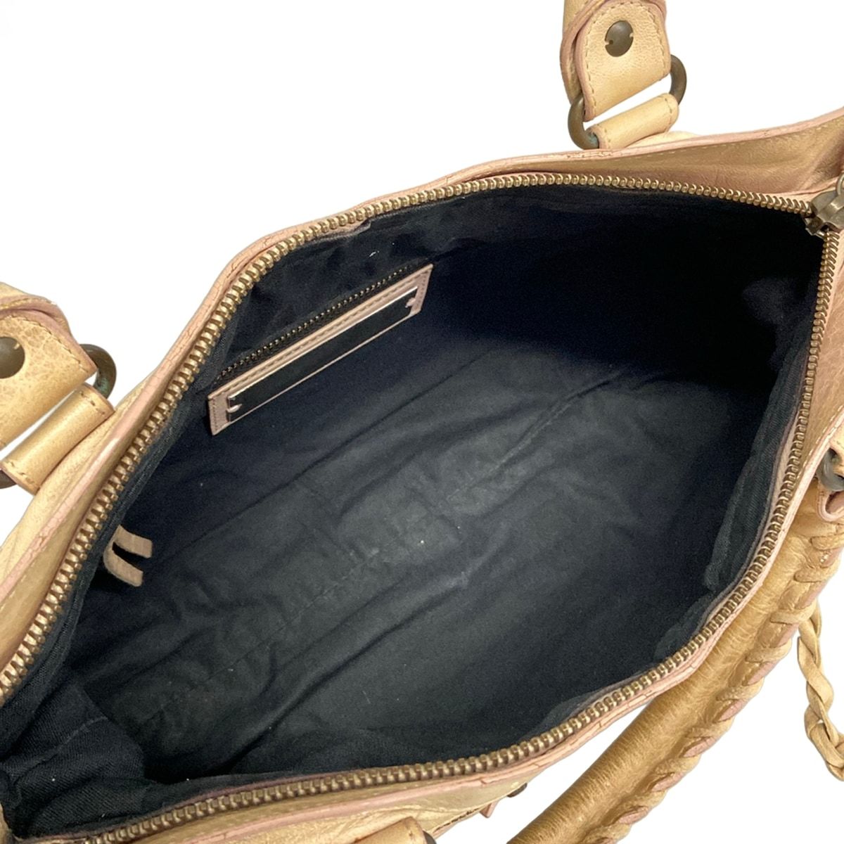 Balenciaga Handbag the Fast Beige Leather — view 7