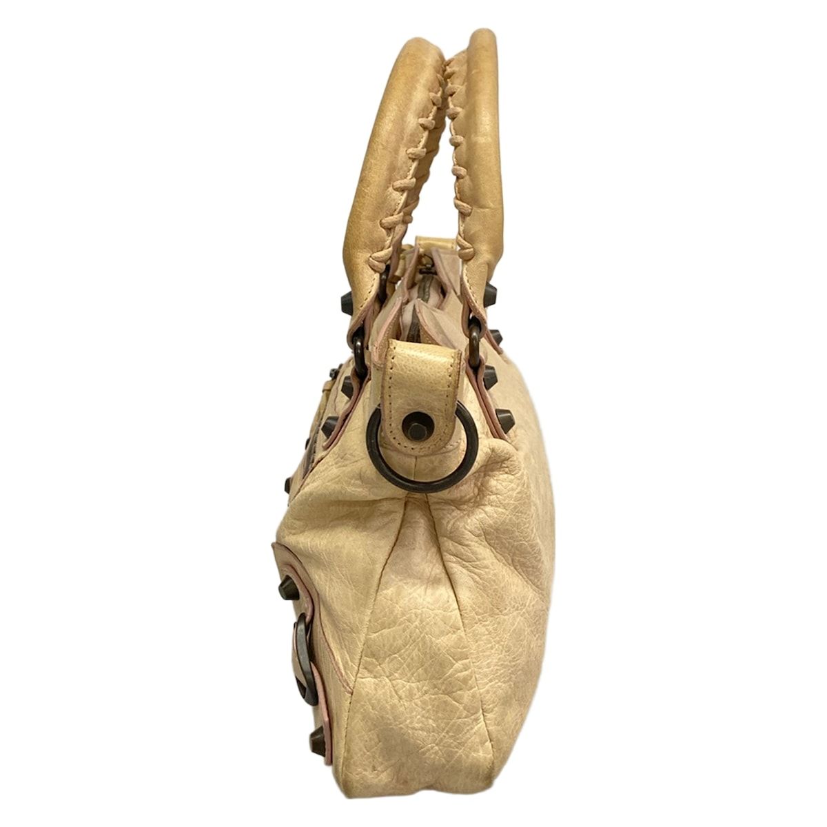 Balenciaga Handbag the Fast Beige Leather — view 4