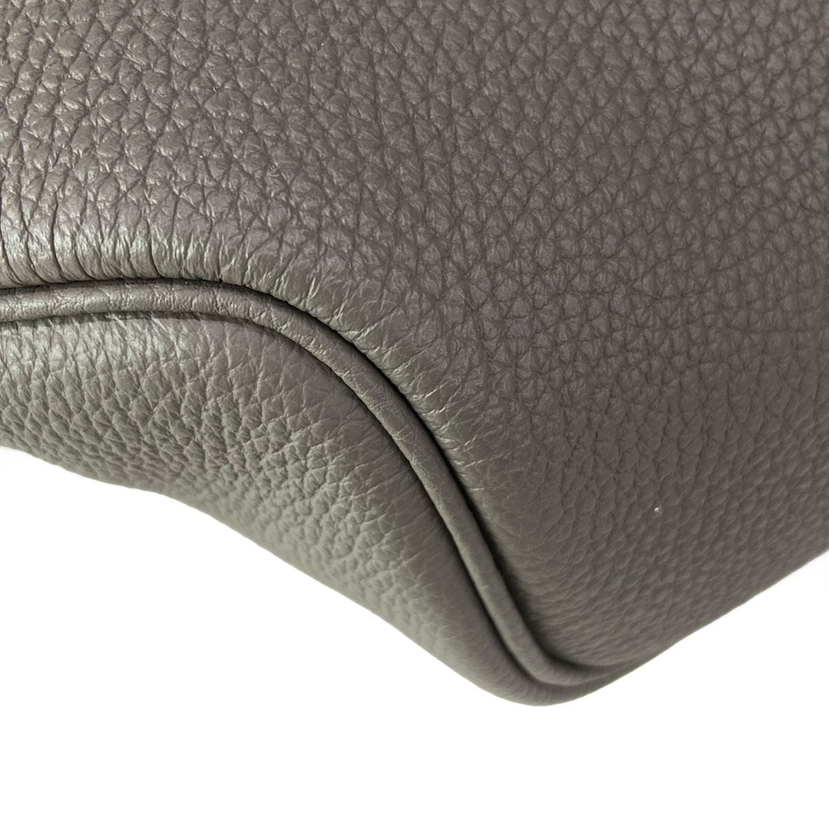 Hermes Waist Pouch City Slide Cross PM Etain Silver — view 9