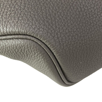 Hermes Waist Pouch City Slide Cross PM Etain Silver — view 9