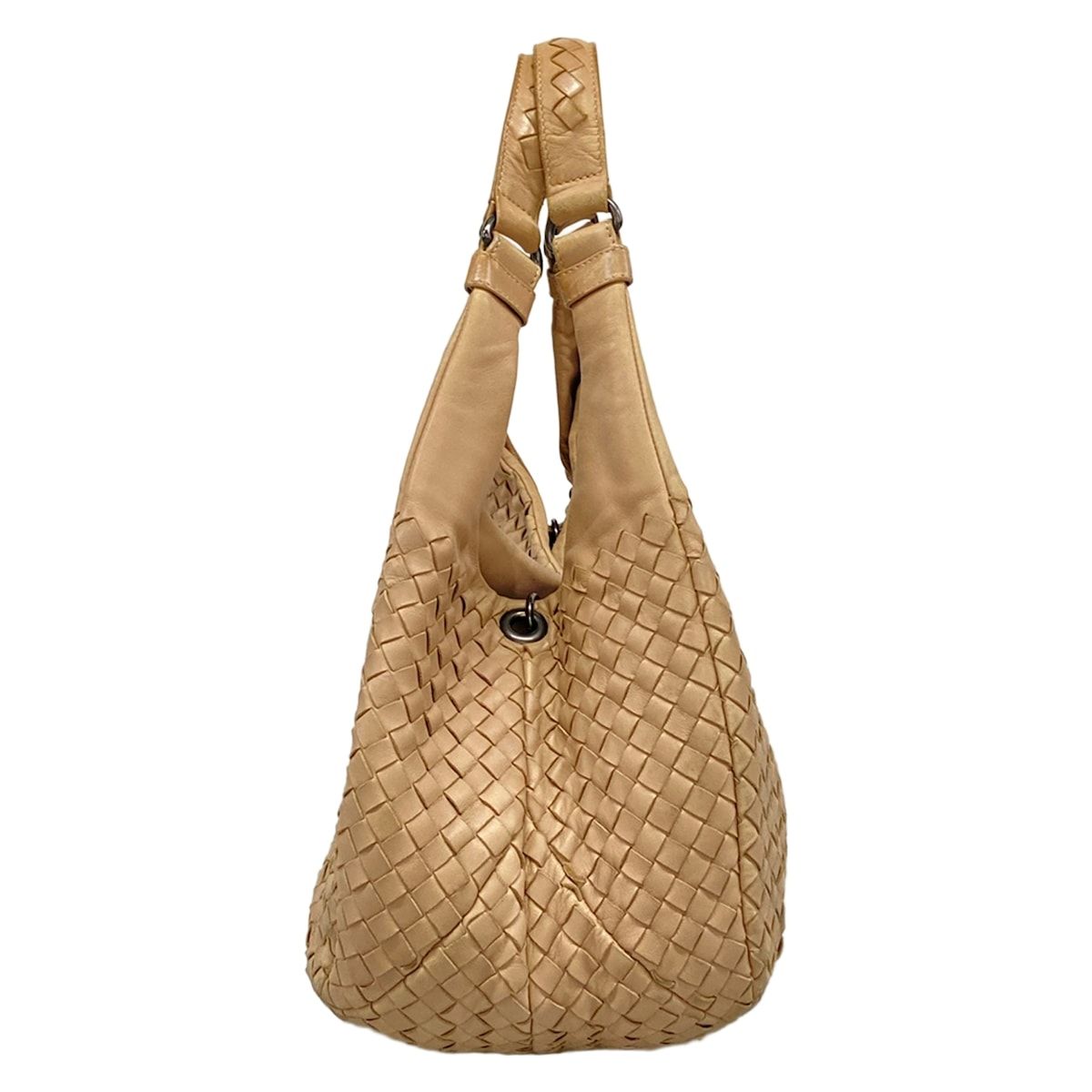 Bottega Veneta Tote Midi Amcampana Beige Leather — view 4