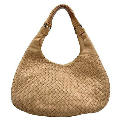 Bottega Veneta Tote Midi Amcampana Beige Leather