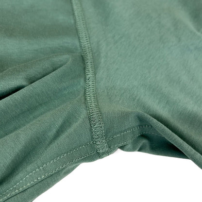 Hermes Short Sleeve T-Shirt S Light Green Black Crew Neck Cotton — view 8