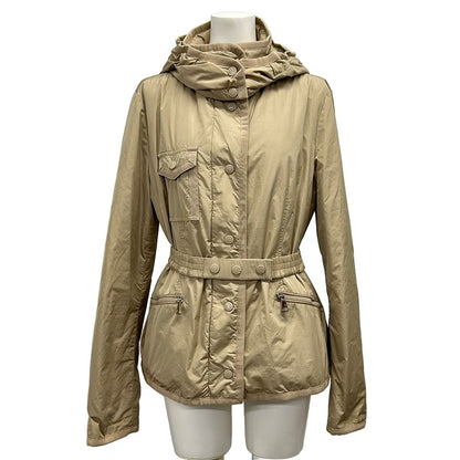 Moncler Down Jacket 2 M Rose Beige Long Sleeve Zip Up Winter