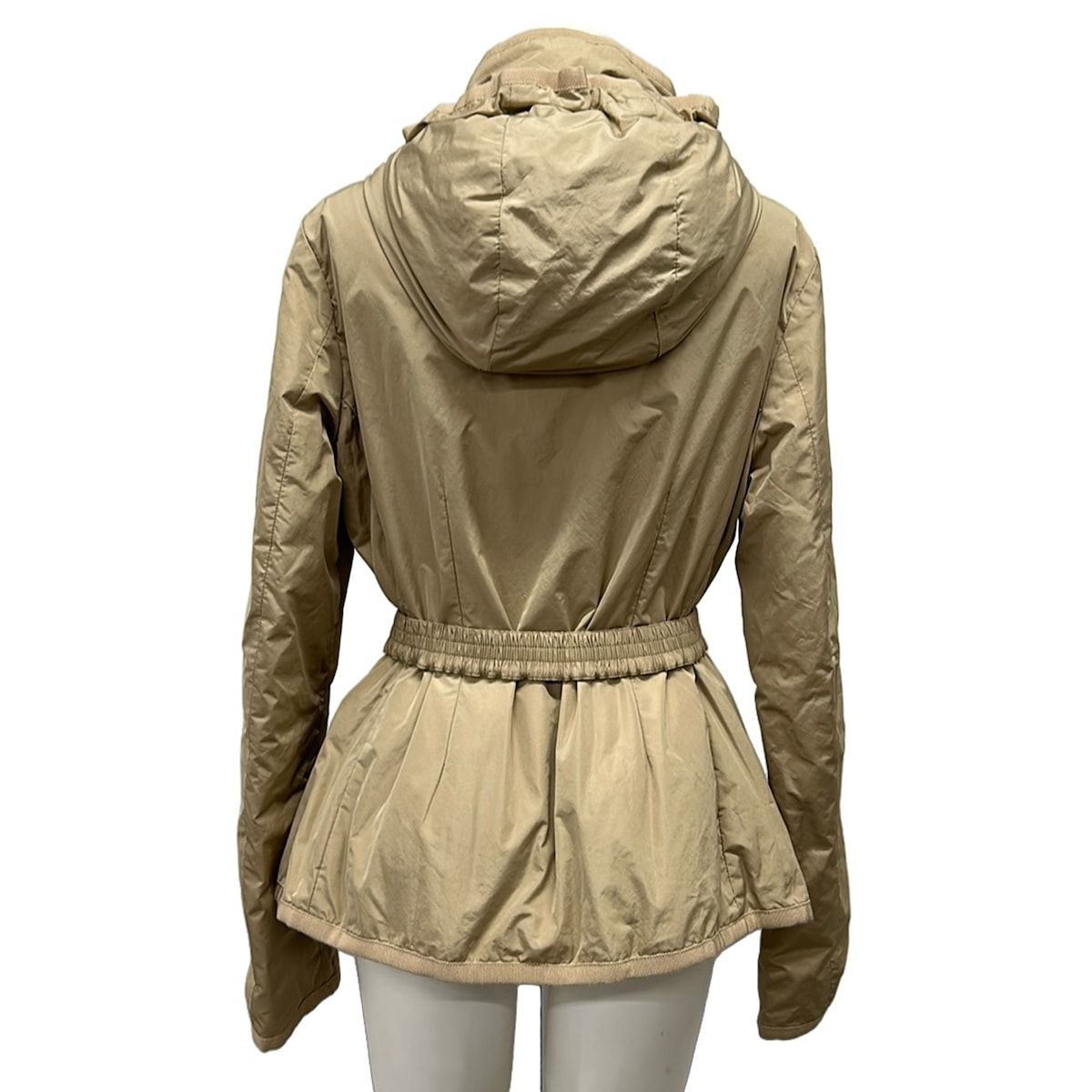 Moncler Down Jacket 2 M Rose Beige Long Sleeve Zip Up Winter — view 2