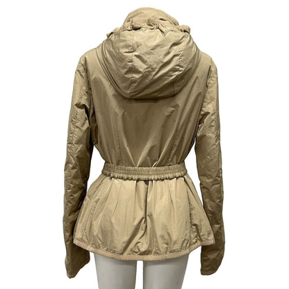 Moncler Down Jacket 2 M Rose Beige Long Sleeve Zip Up Winter — view 2