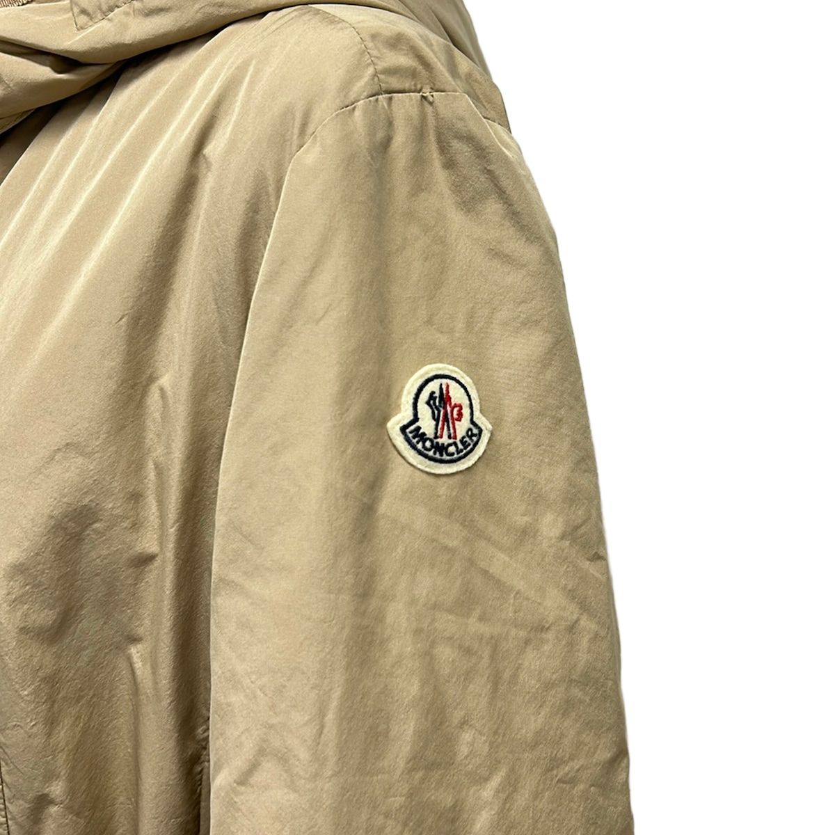Moncler Down Jacket 2 M Rose Beige Long Sleeve Zip Up Winter — view 7