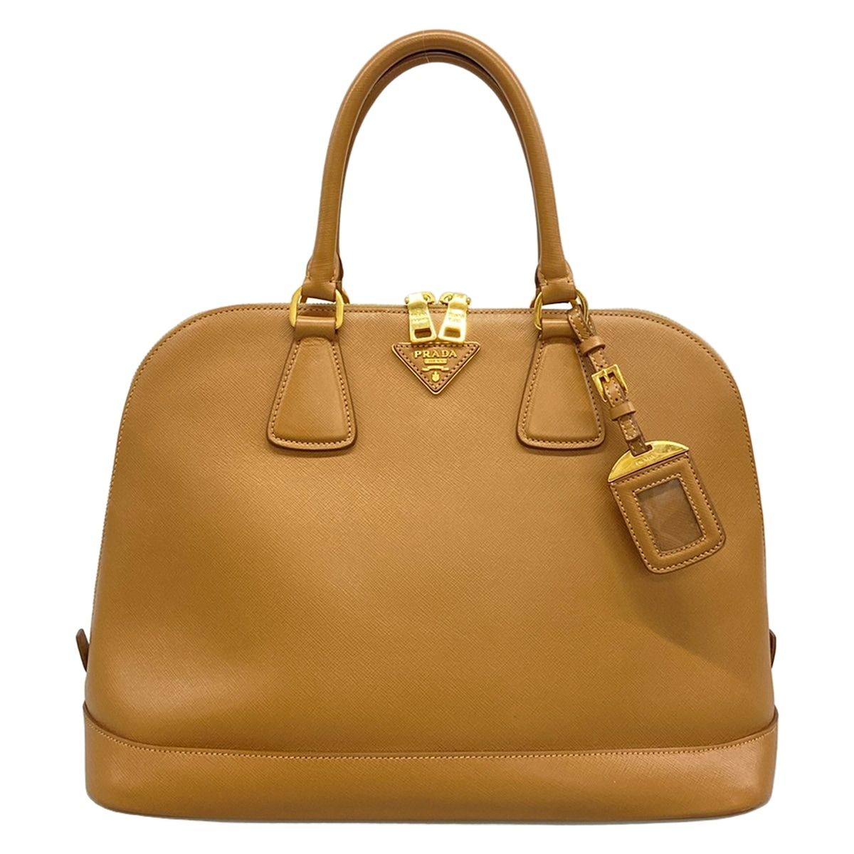 Prada Handbag Brown Leather