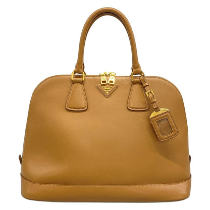 Prada Handbag Brown Leather