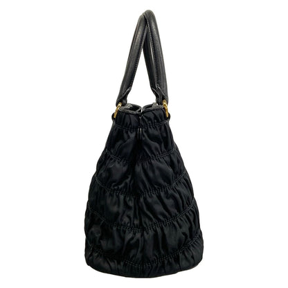Prada Handbag Gather Bag Black — view 2
