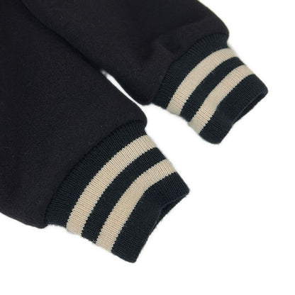 Celine Jacket 34 S Dark Navy Ivory Long Sleeve Autumn Winter Cashmere — view 6