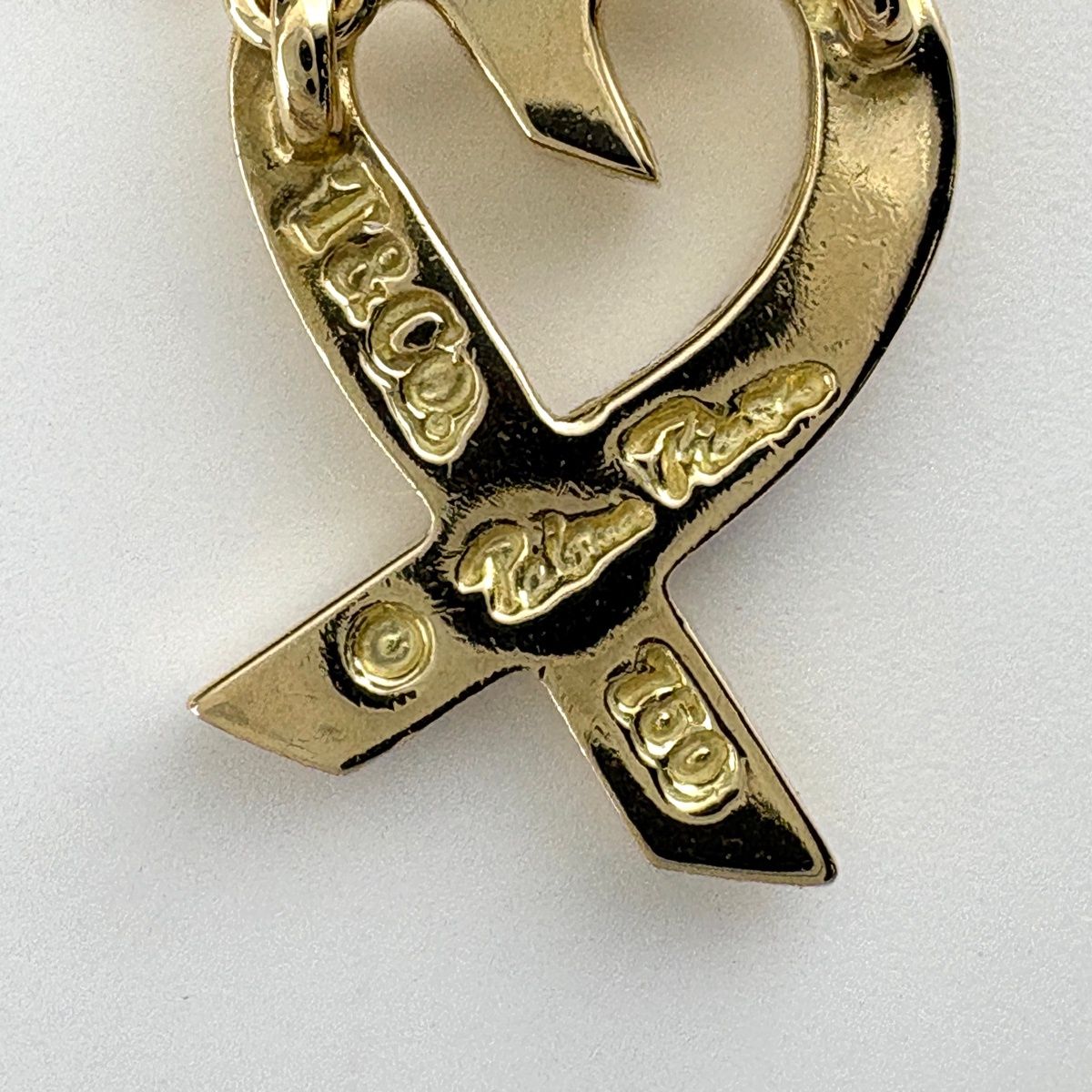Tiffany & Co Loving Heart Necklace YG Yellow Gold — view 4