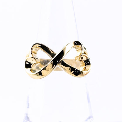 Tiffany & Co Double Loving Heart Ring YG Yellow Gold