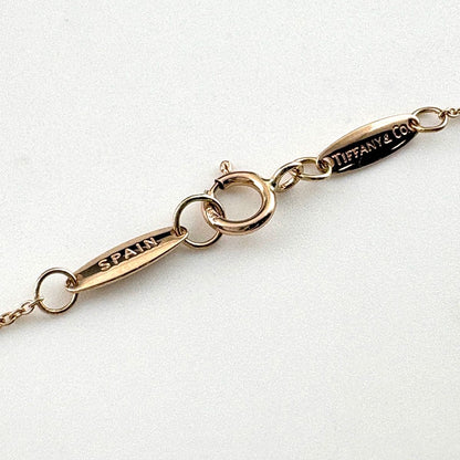 Tiffany & Co Letter Necklace PG Pink Gold — view 5