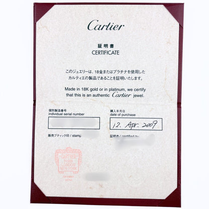 Cartier Lanier Ring PG Pink Gold Pave Diamond 750 Sapphire — view 9