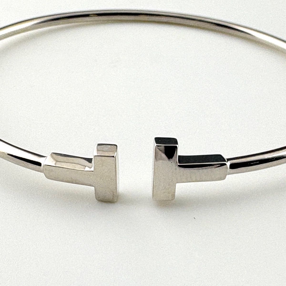 Tiffany & Co T Wire Bangle Bracelet — view 2
