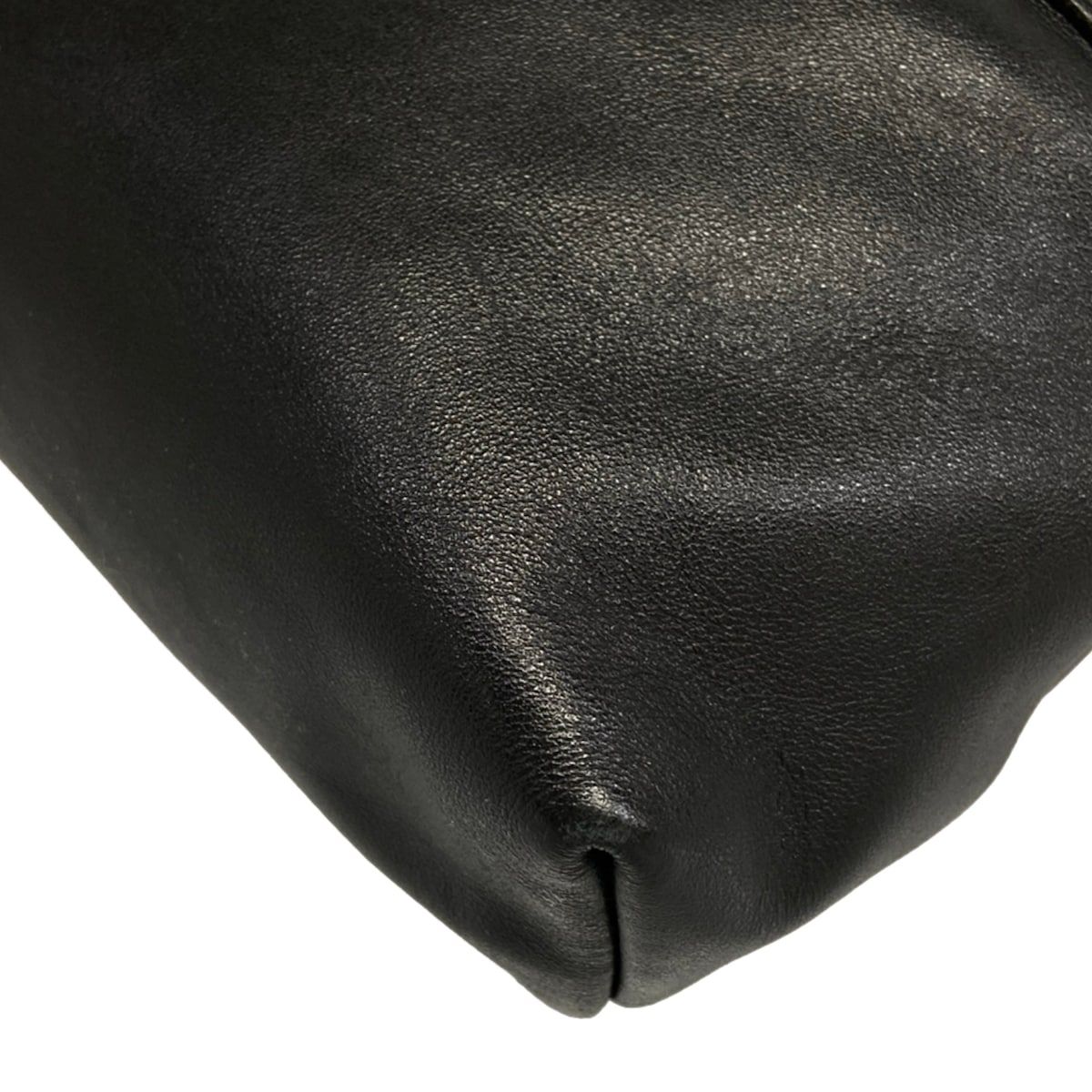 Saint Laurent Paris Waist Pouch City Belt Bag Black Leather — view 6