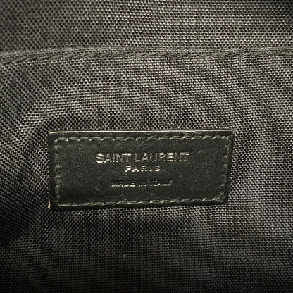 Saint Laurent Paris Waist Pouch City Belt Bag Black Leather — view 8