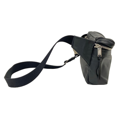 Saint Laurent Paris Waist Pouch City Belt Bag Black Leather — view 2
