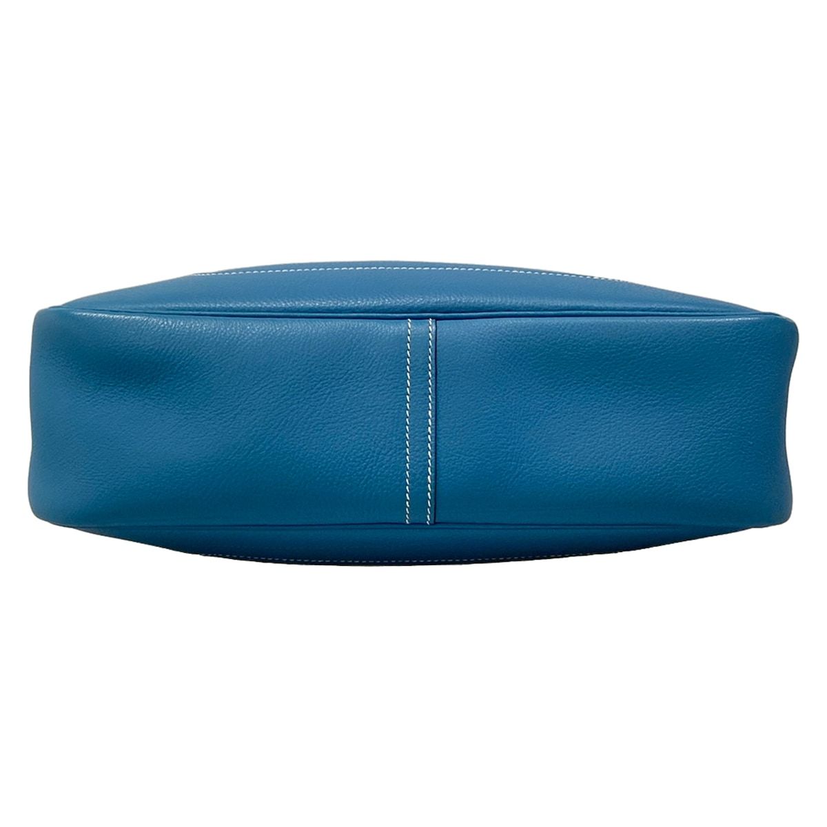 Hermes Shoulder Bag Trim 31 Blue Jean Silver — view 5