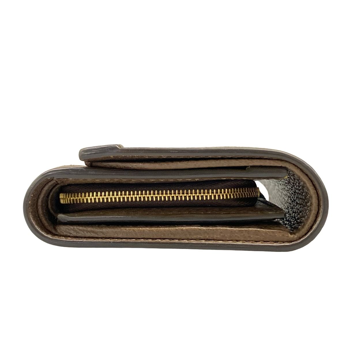 Gucci Bifold Wallet Ophidia Gray Dark Brown Multi Leather — view 9