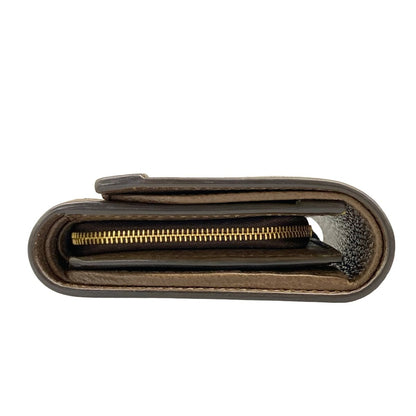 Gucci Bifold Wallet Ophidia Gray Dark Brown Multi Leather — view 9
