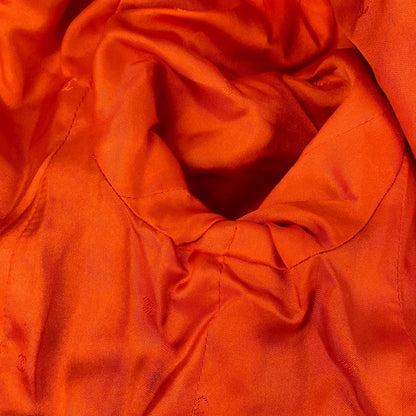 Chanel Skirt Orange Tweed Wool — view 9