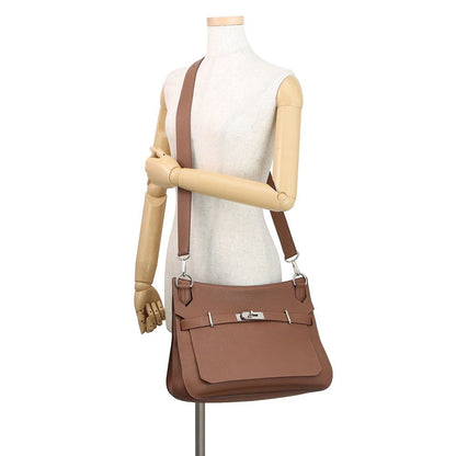 Hermes Gipsiere 31 Brulee Silver Taurillon Clemence — view 4