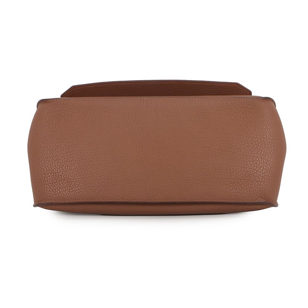 Hermes Gipsiere 31 Brulee Silver Taurillon Clemence — view 3