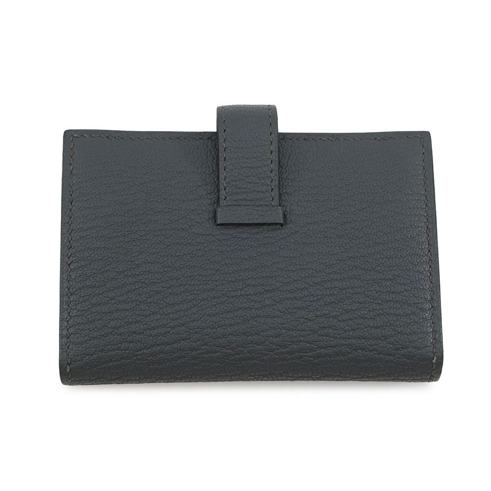 Hermes Card Case Bearn Mini Coin Purse Grimisty Gold Chevre Mysore — view 3