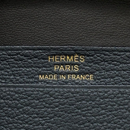 Hermes Card Case Bearn Mini Coin Purse Grimisty Gold Chevre Mysore — view 7