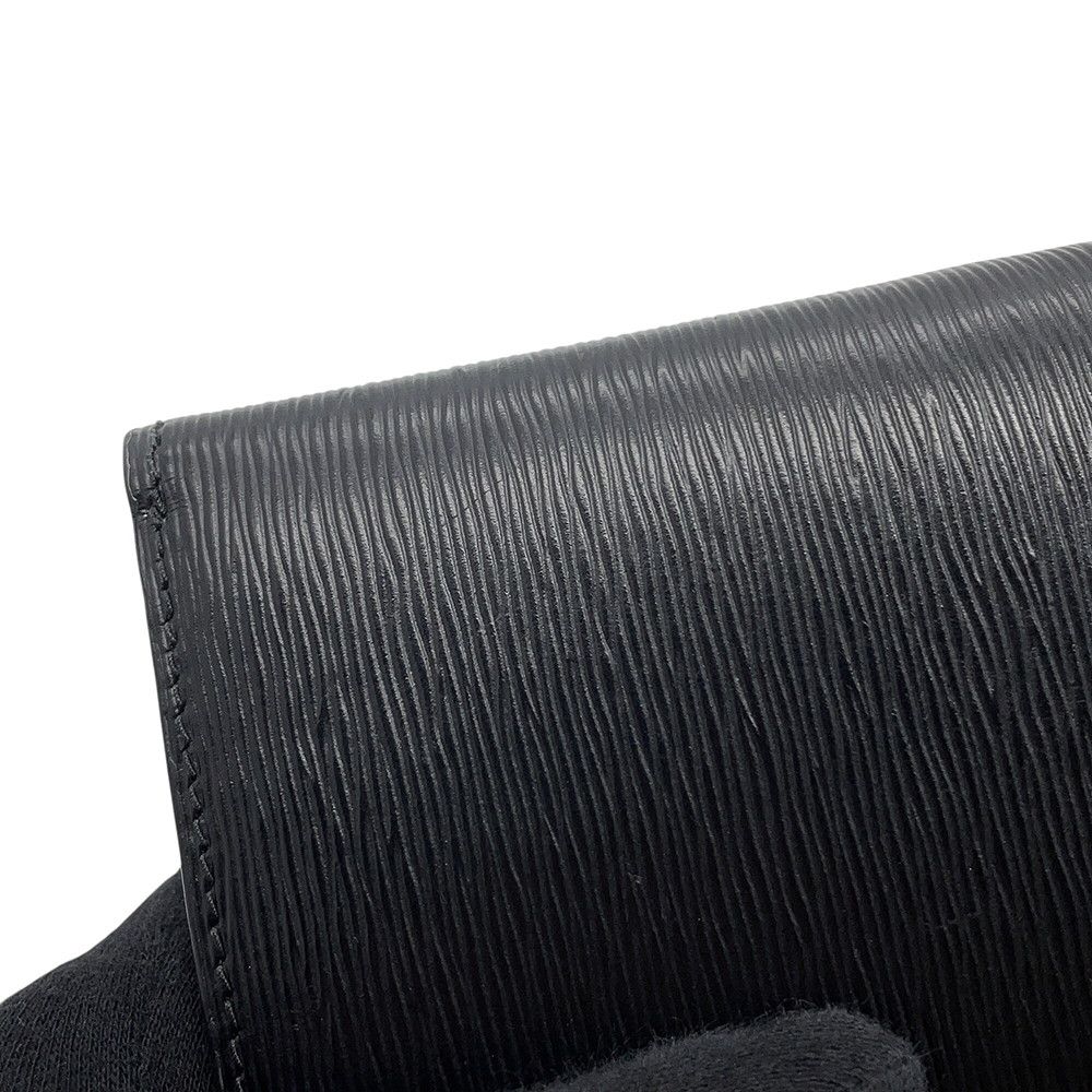 Prada Trifold Wallet Vitello Move Compact Black — view 8