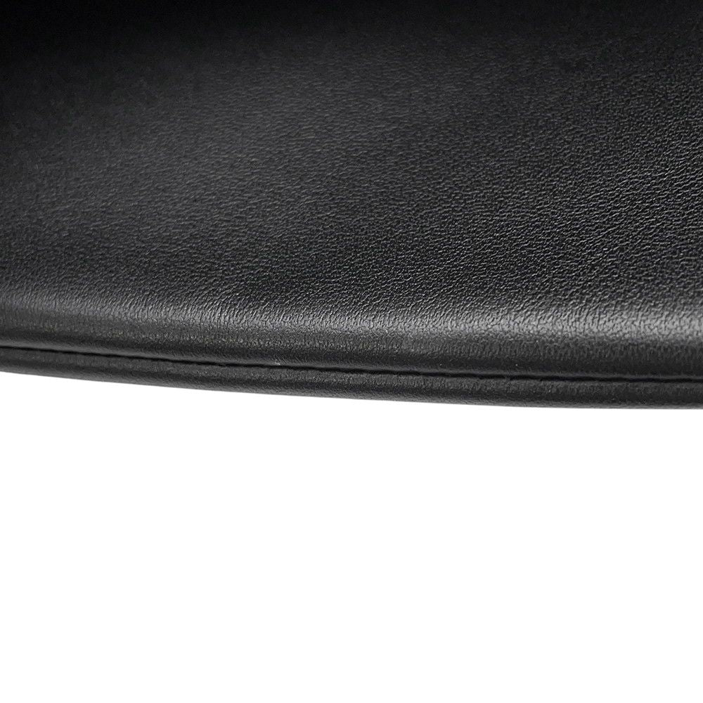 Celine Shoulder Bag Trio Flap Leather Black — view 8