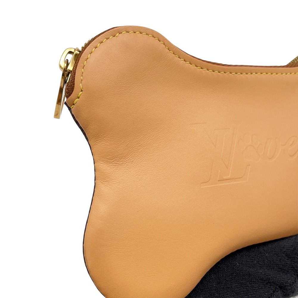 Louis Vuitton Pouch Monogram Bone Key Case Brown — view 6