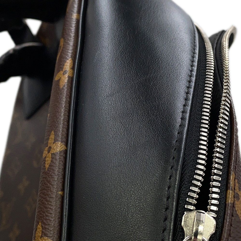 Louis Vuitton Backpack Monogram Macassar Josh NV Black — view 8