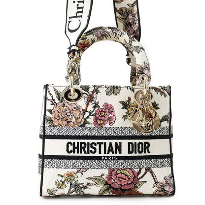 Dior Handbag Light 2-Way White