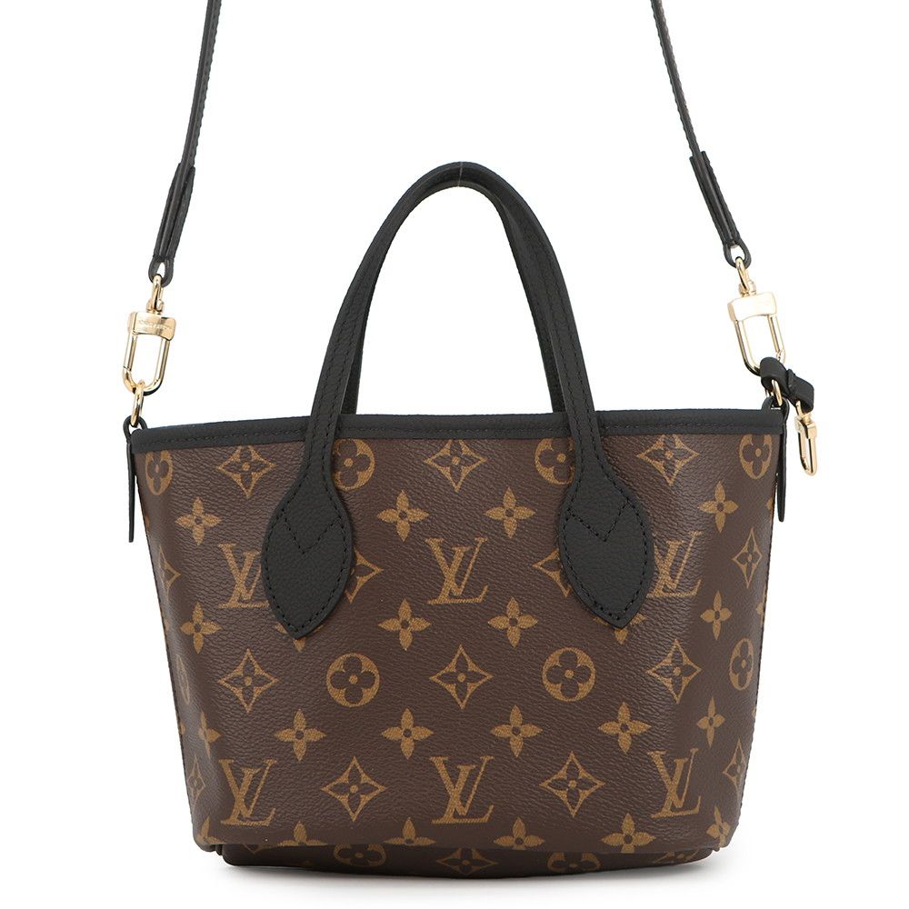 Louis Vuitton Tote Monogram Neverfull Inside Out BB 2-Way Black Reversible — view 6
