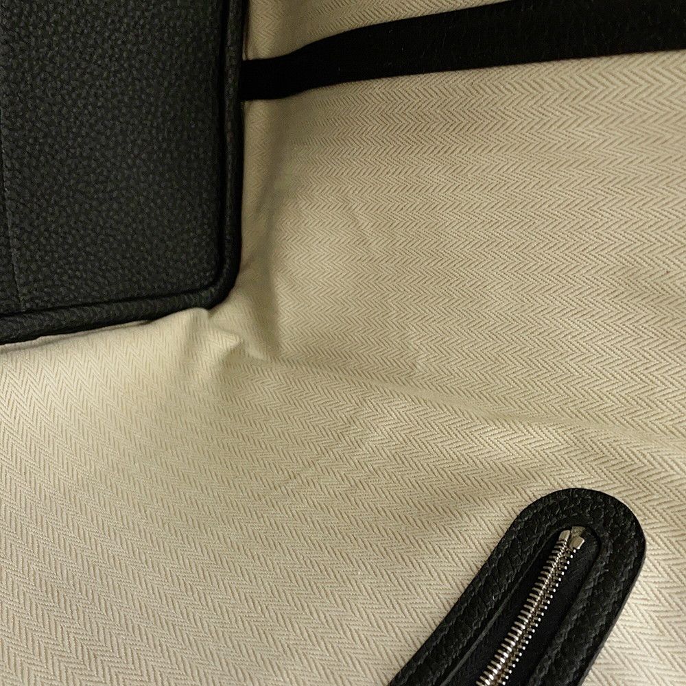 Hermes Tote Garden Party PM Black Silver Negonda — view 6
