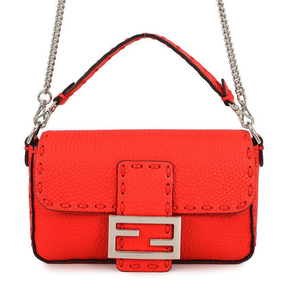 Fendi Selleria FF Baguette Mini 2-Way Shoulder