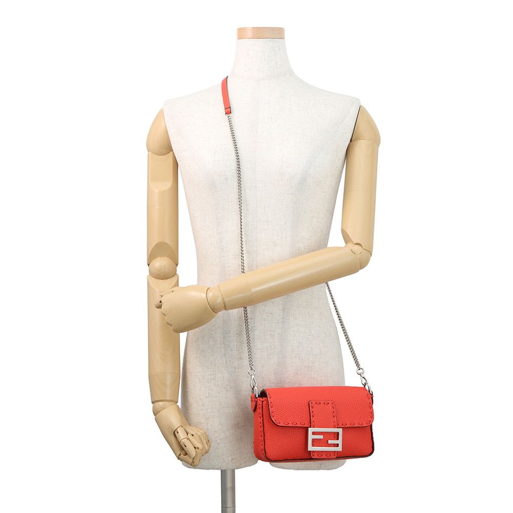 Fendi Selleria FF Baguette Mini 2-Way Shoulder — view 5