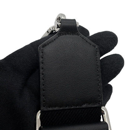 Loewe Shoulder Bag Flex Mensenger Mini Suede Canvas Black — view 9